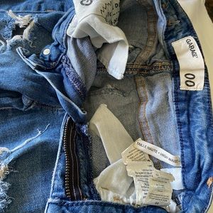 Garage High Waist Jeggings/Jeans Size 00 Blue